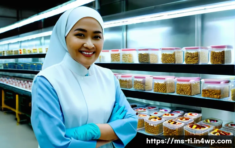 건조 식품 제조에 적합한 국제 인증 - **Prompt:** A successful food entrepreneur, a Malay woman in her late 30s wearing a modern, modest b...